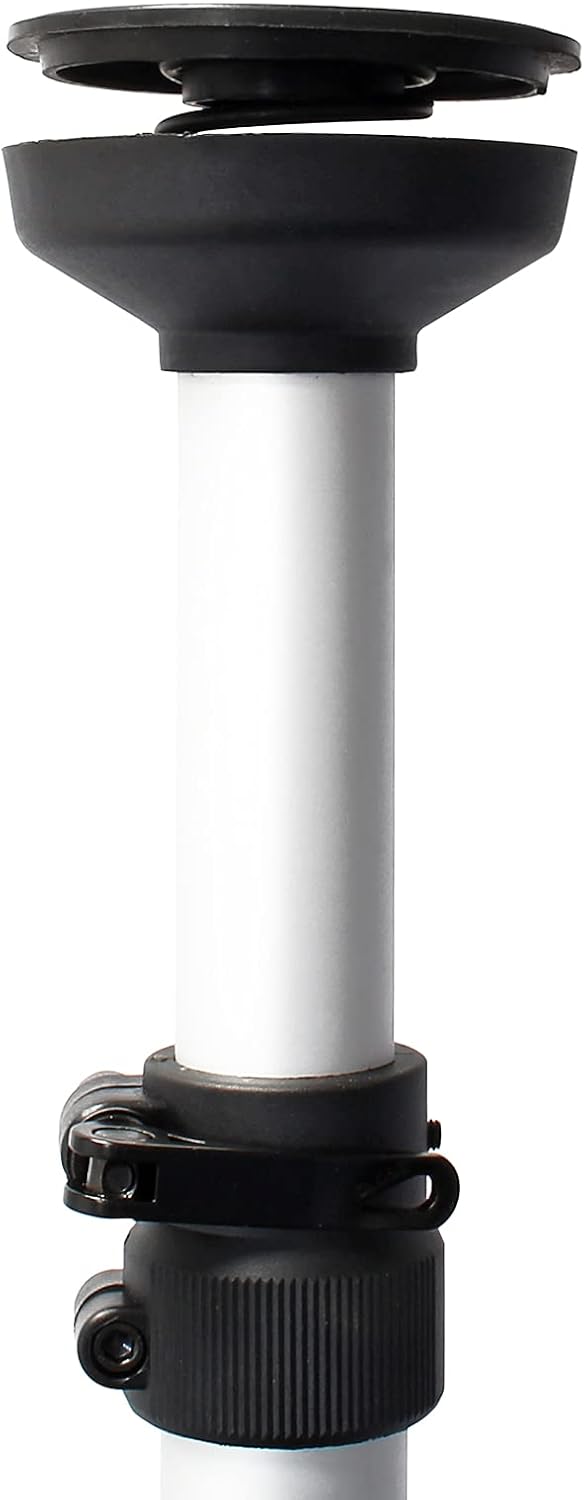 Wiltec Teleskop Fahrradhalter für 2 Räder je 20kg 160-340cm, Fahrradständer platzsparend, Hängesyste