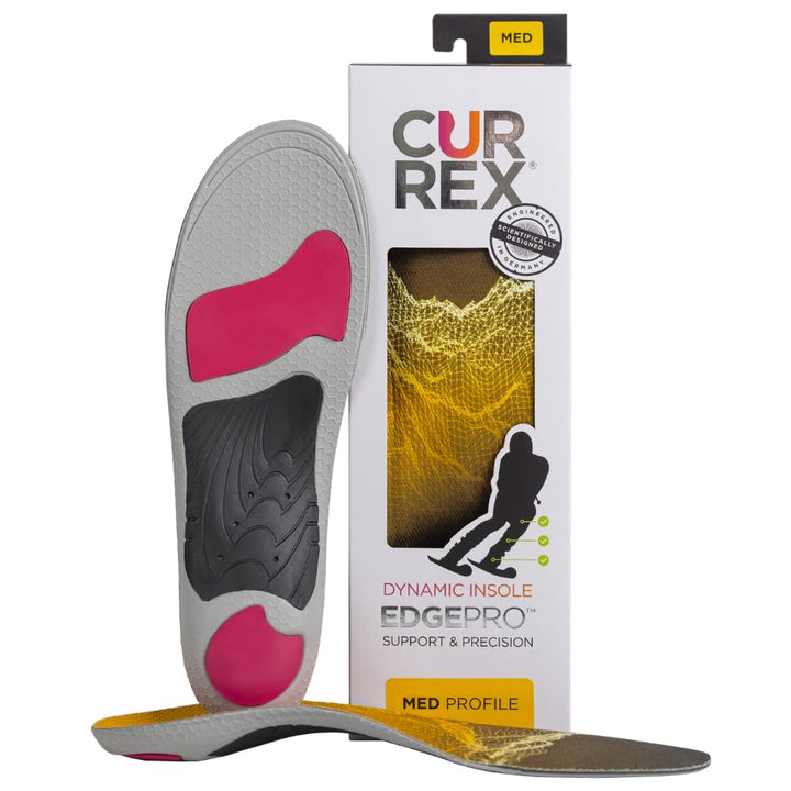CURREX EdgePro Sohle – Deine neue Dimension des Carving. Dynamische Performance Einlegesohle für Ski
