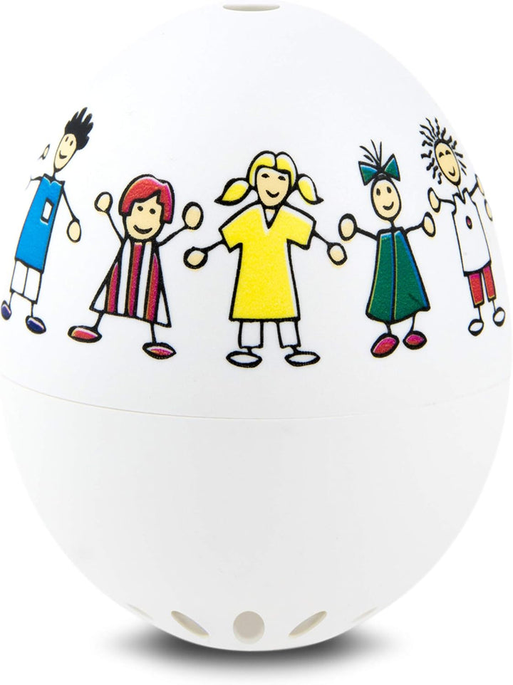 Kinder PiepEi - Singende Eieruhr zum Mitkochen - Eierkocher für 3 Härtegrade - Spielt Pippi Langstru