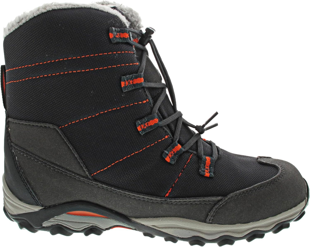 Meindl Unisex Kinder Winterstiefel Yolup Junior GTX Schneestiefel 26 EU Schwarz Orange, 26 EU Schwar