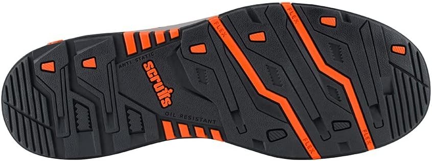 Scruffs Men's Switchback Safety Work Boot - Tan, Black & Chocolate Schwarz 46, Schwarz 46