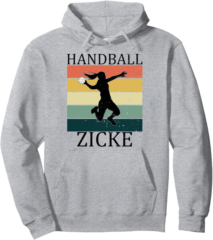 Handballzicke - Handballerin Handballer Handball Geschenk Pullover Hoodie