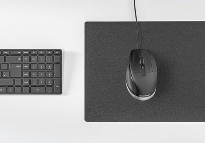 3Dconnexion CadMouse Pro (Ergonomische Maus, optisch, USB, Rechtshänder), mattschwarz Pro Single