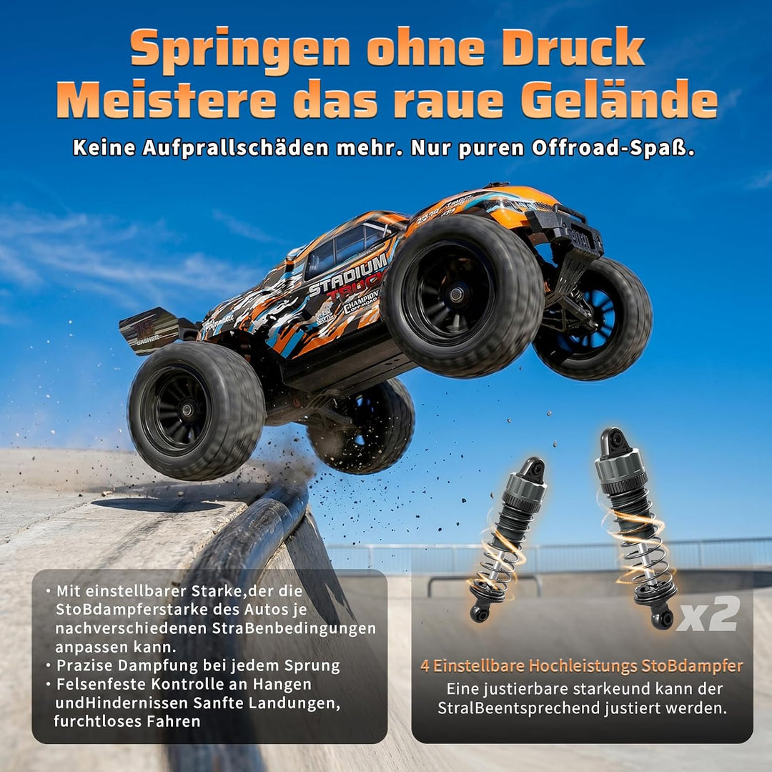 HAIBOXING Ferngesteuertes Auto 4WD RC Auto 1/18 36 km/h All Terrains Offroad Elektro Fahrzeug 2,4 GH