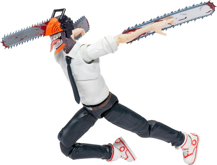Total Anime KAZ0004 - Chainsaw Man – 16,5 cm grosse Figur mit austauschbarem Kopf und Armen Plus aus