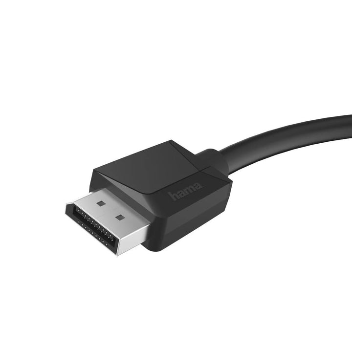 Hama Displayport Kabel 3m lang DP Kabel 1.2 (Display Port Cable Ultra HD 8k @ 120 Hz, Monitorkabel m