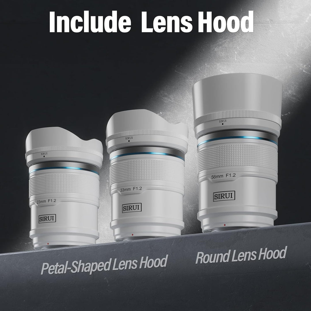 SIRUI Sniper 56mm Autofokus Objektiv, F1.2 Weitwinkel APS-C Kameraobjektiv,X Mount Objektiv für X-H2