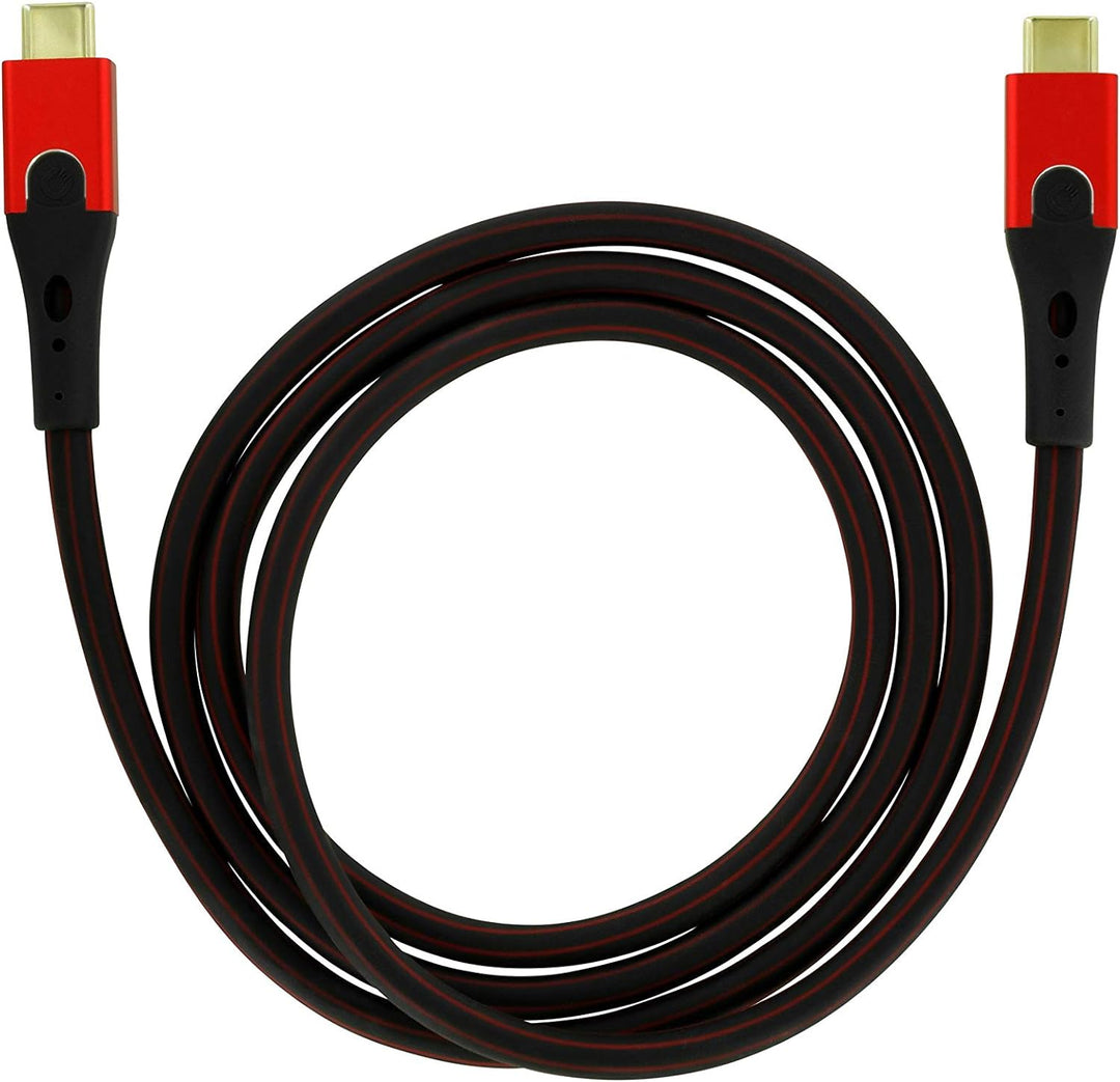 Oehlbach USB-Evolution CC - hochwertiges USB-Kabel 3.1 USB-C auf 3.1 USB-C (Lade-und Datenkabel) sch