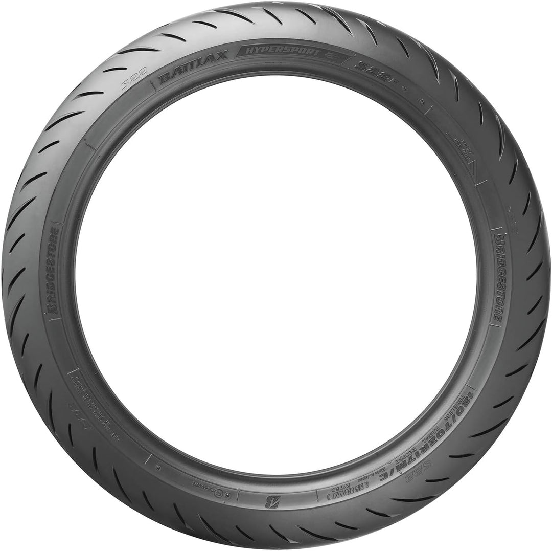 Bridgestone BATTLAX S-22F N - 120/70 ZR17 (58W) M/C Front - Premium-Strassenreifen (Hypersport) 120/