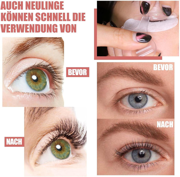 Wimpernlifting Set, 2025 Aktualisiertes Lash Lifting Set, Sicherheit Wimpernwellen Starter Kit, Natü