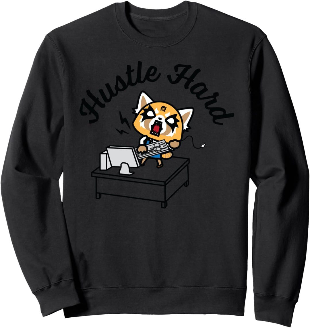 Aggretsuko Hustle Hard Rage Sweatshirt