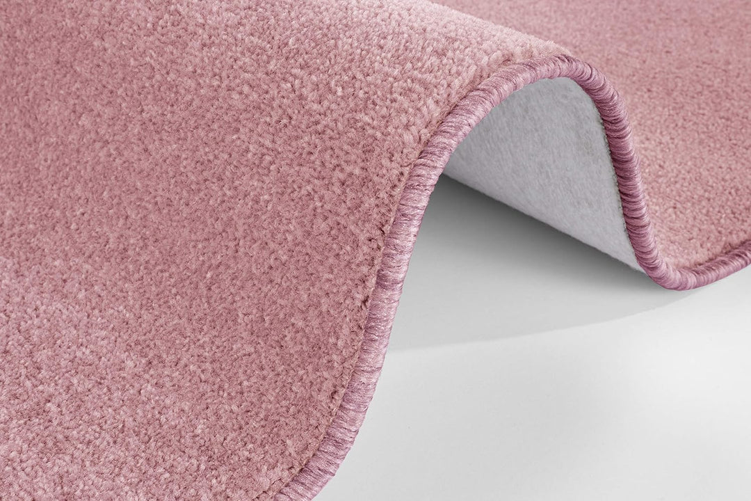 Hanse Home Nasty Läufer – Flauschiger Kurzflor Teppich Einfarbig Unifarben für Esszimmer, Wohnzimmer