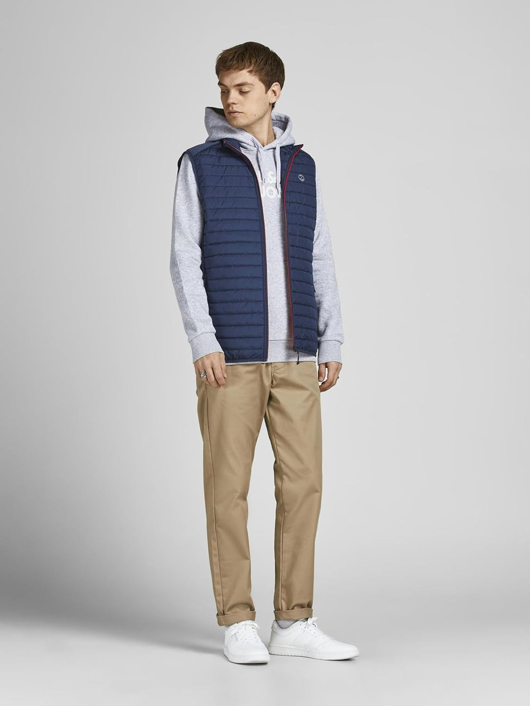 JACK & JONES male Pufferjacke Pufferjacke XL Blau (Navy Blazer Navy Blazer), XL Blau (Navy Blazer Na