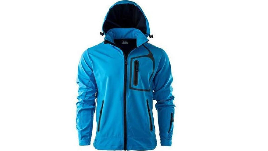 Hi-Tec Hitec Softshell Nils Vivid Blue M 92800041657, Unisex, Schwarz