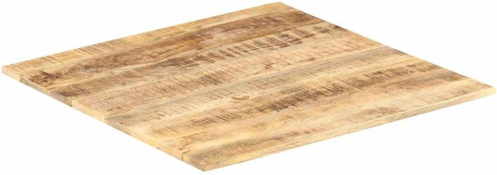 vidaXL Mangoholz Massiv Tischplatte Massivholzplatte Holzplatte Ersatztischplatte Holz Platte für Es