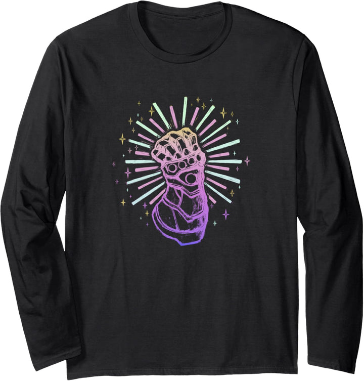 Marvel Avengers Infinity Gauntlet Pastel Sketch Langarmshirt