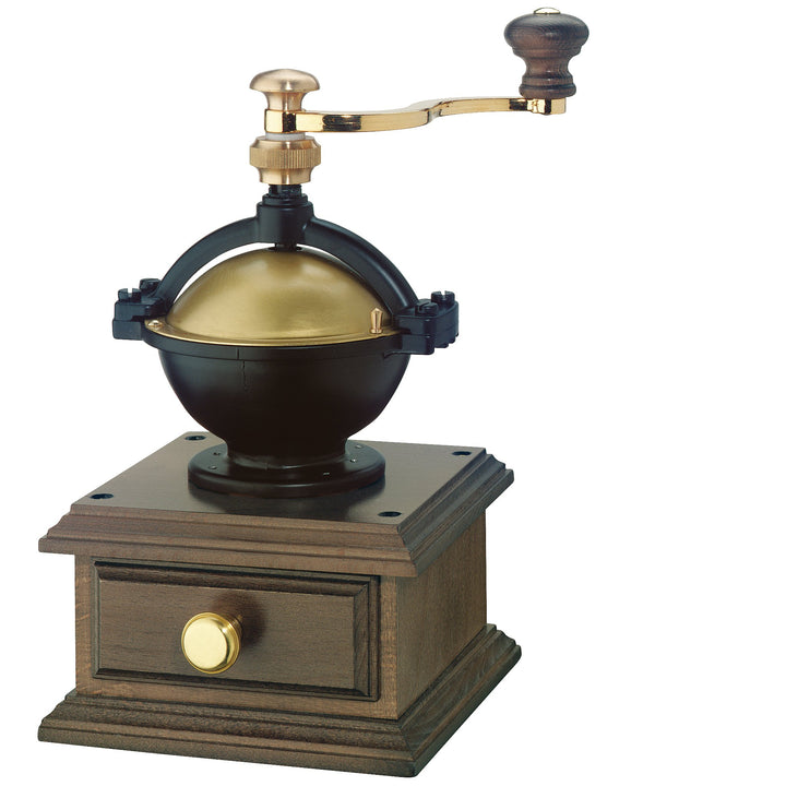 Zassenhaus 0000040128 Kaffeemühle La Paz dunkel gebeizt, Holz, braun, 14,5 x 23,4 x 14,5 cm