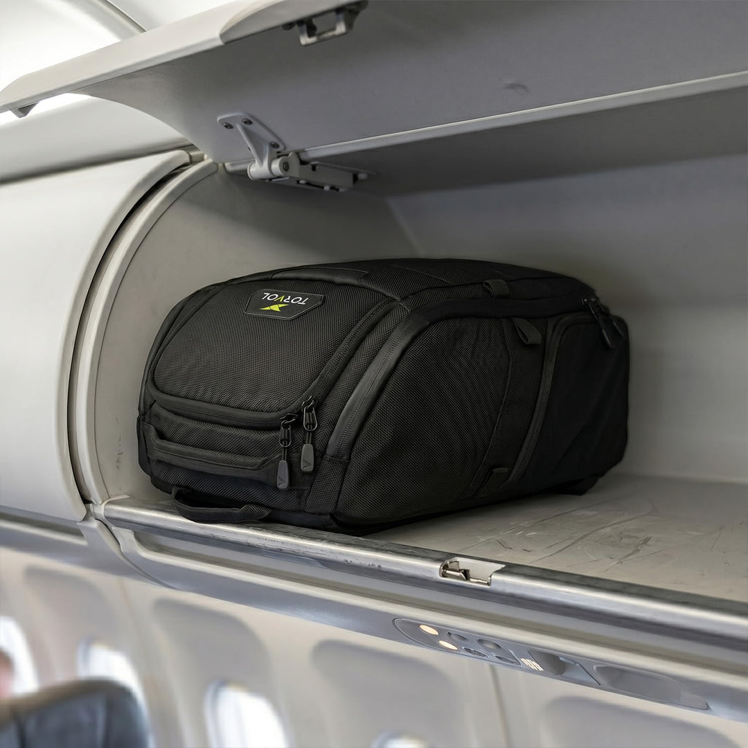 Torvol Pitstop Rucksack, kompakt, FPV, 17 l, für 2 Drohnen, Laptoptasche, modulare Trennwände, leich