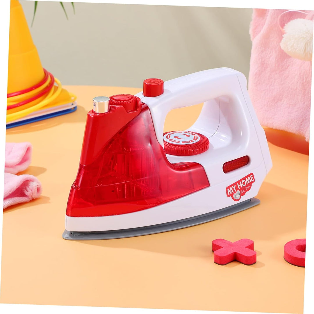 Toddmomy Mini Elektrisches Bügeleisen Spielzeug Für Kinder Kreatives Haushaltsrollenspiel Mit Sicher