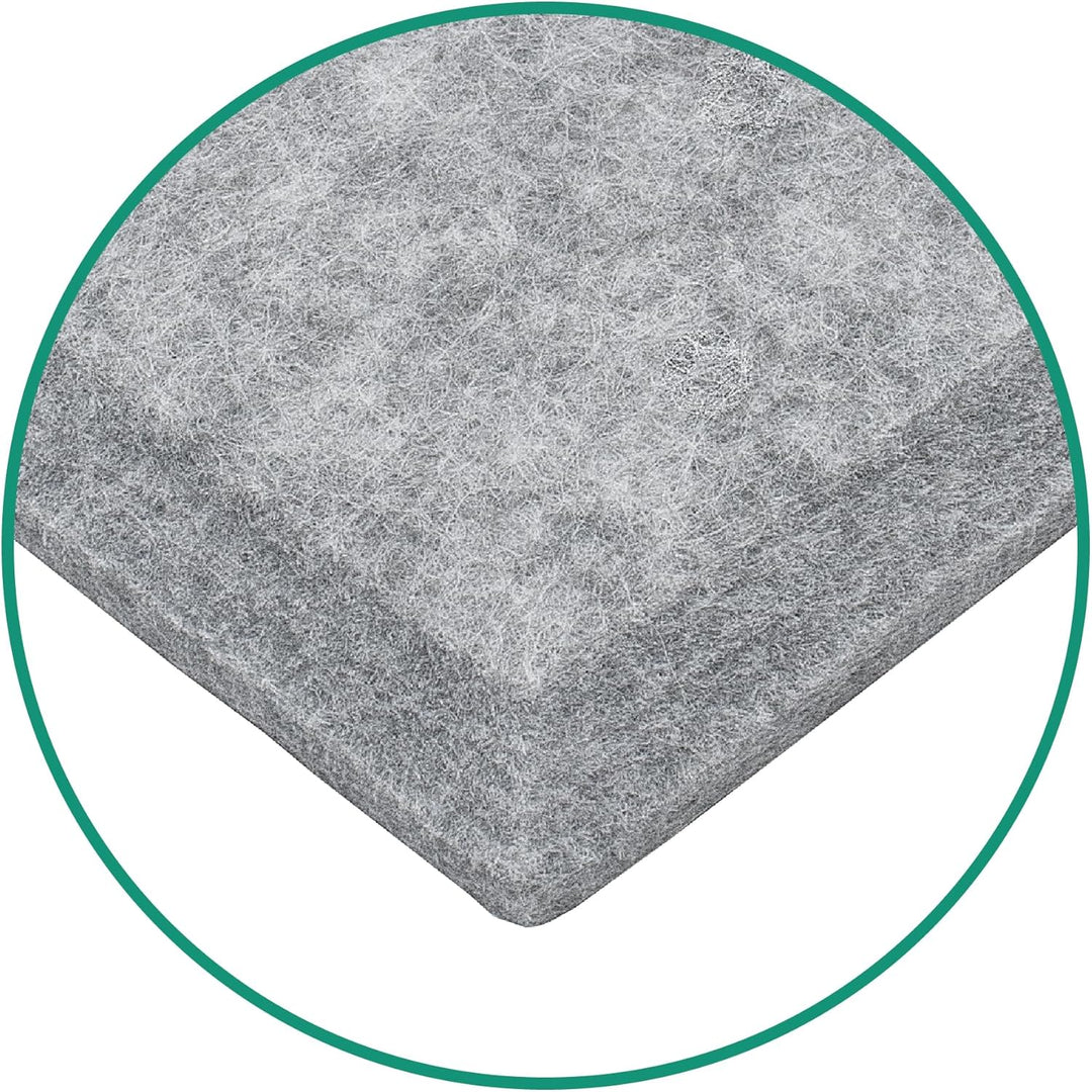 vilz 12 Stück Schallabsorber Panel Akustik aus recyceltem Filz - Akustikplatten Schalldämmung 250x25