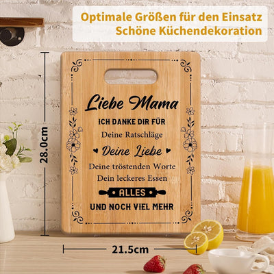 CheriGift Mama Weihnachten Geschenk von Tochter Sohn, Einzigartiges Weihnachtsgeschenke für Mama - U