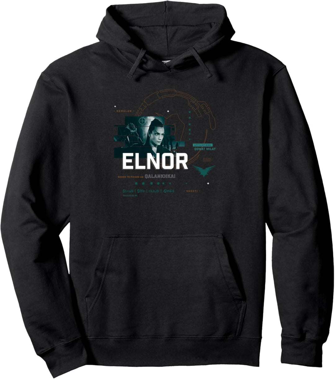 Star Trek: Picard Elnor Profile Pullover Hoodie
