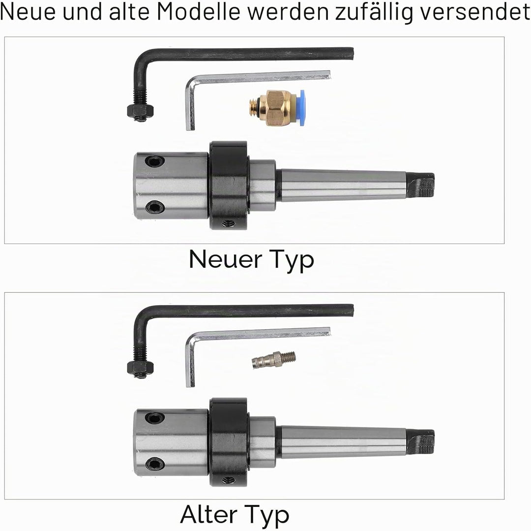 Ringschneidendorn für Bohrmaschine, Morsekegel 2 (MT2) bis 3/4"Weldon-Schaft mit Kühlsystem für den