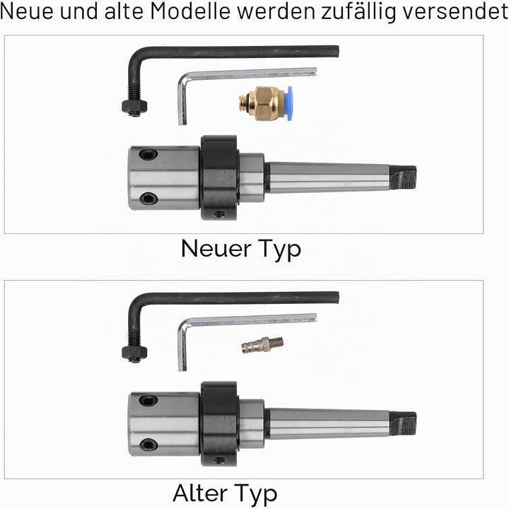 Ringschneidendorn für Bohrmaschine, Morsekegel 2 (MT2) bis 3/4"Weldon-Schaft mit Kühlsystem für den