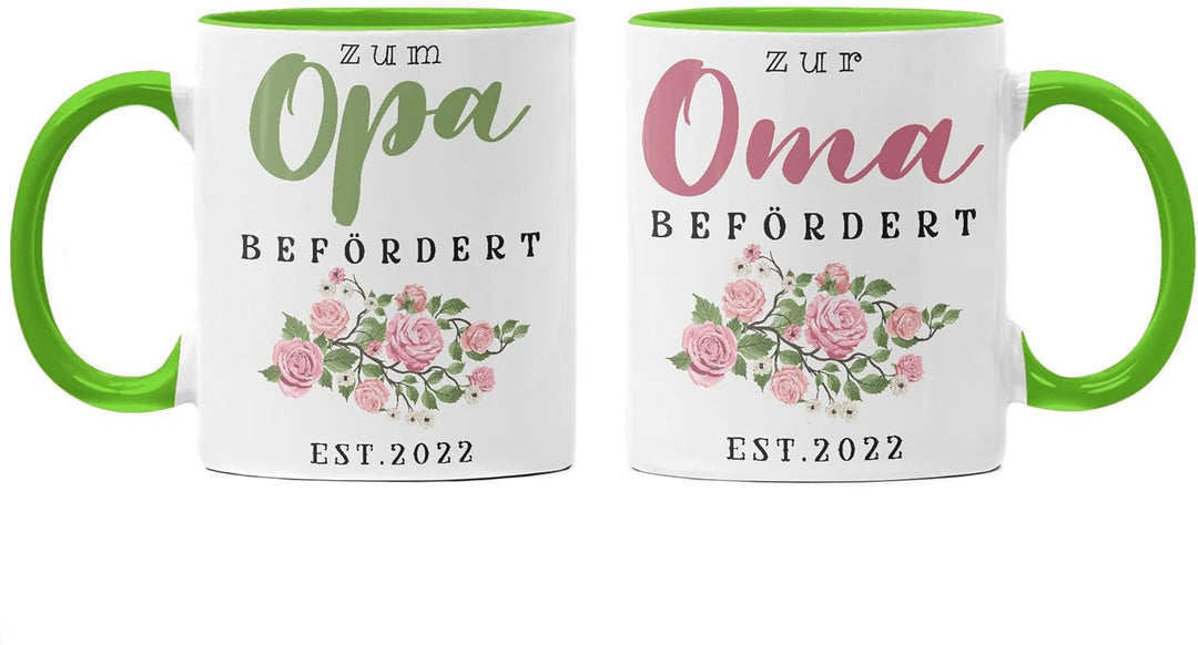 Trendation - Ihr werdet Oma und Opa 2022 Geschenke Schwangerschaft Verkünden Überraschung Baby Du Wi