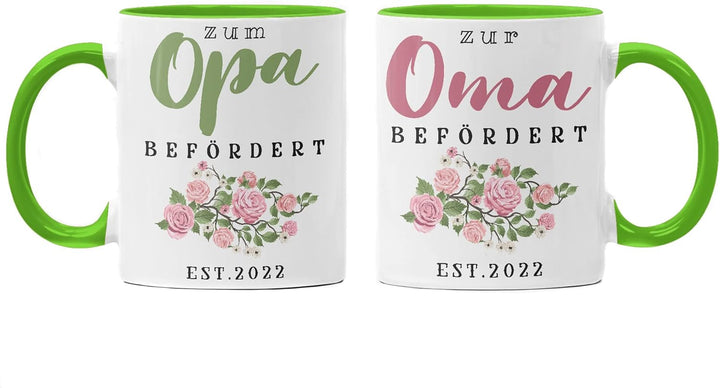 Trendation - Ihr werdet Oma und Opa 2022 Geschenke Schwangerschaft Verkünden Überraschung Baby Du Wi
