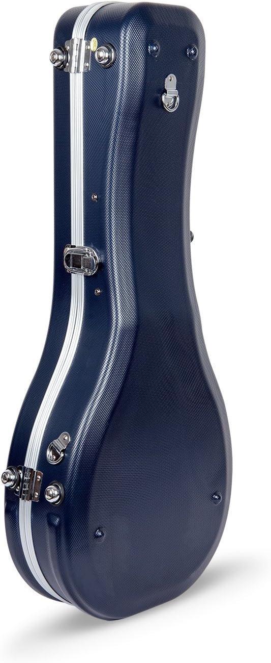 Crossrock, ABS-Hartschalenkoffer für Mandoline, Blau (CRA861MABL) ABS Molded(A-Style) Blau, ABS Mold