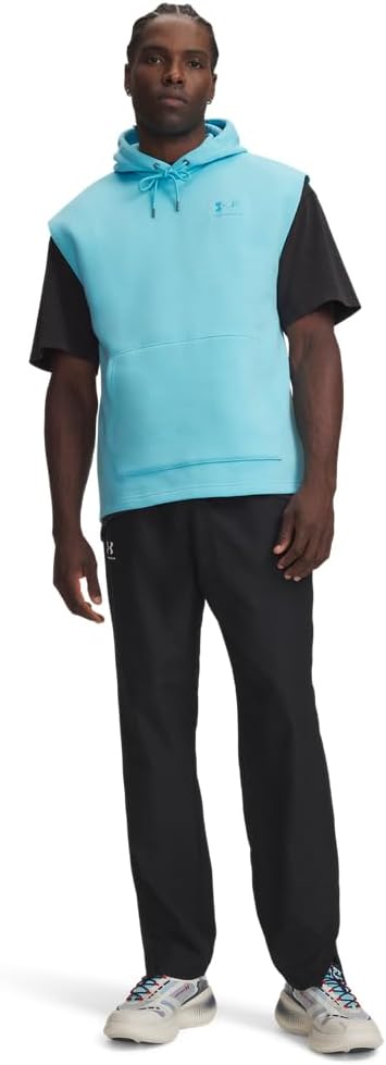 Under Armour Herren Hustle Fleece Hose 4XL Black / Onyx White, 4XL Black / Onyx White