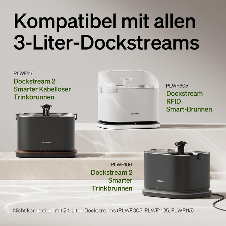 PETLIBRO Spritzschutz für 3L Dockstream 2 Katzenbrunnen PLWF106 PLWF116 und PLWF305, verhindert Wass