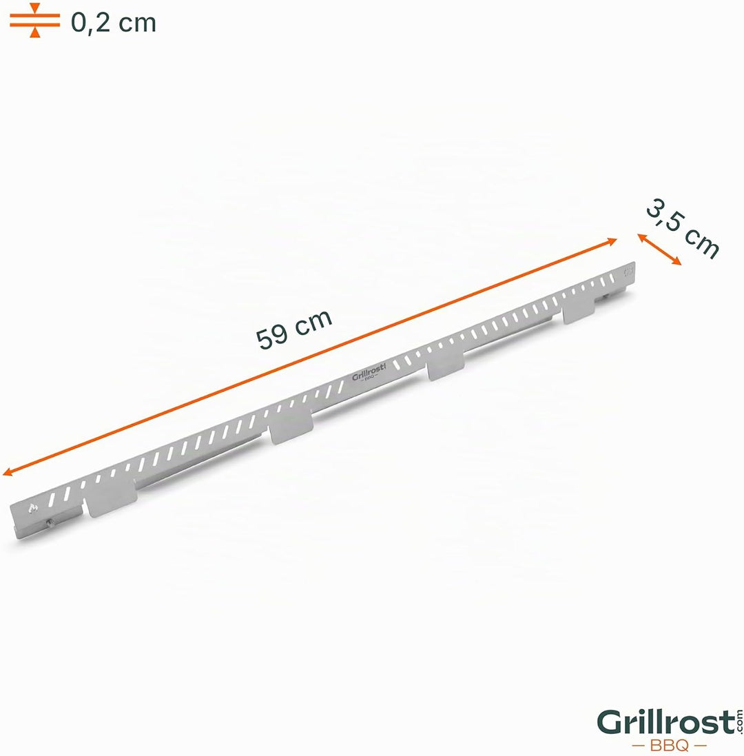 Grillrost.com Das Original Windabweiser passend für Rösle Videro G3 - Montieren und mehr Spass am Gr