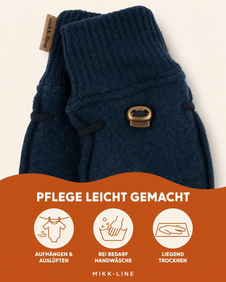 Mikk-line Wollhandschuhe Kinder | Handschuhe Kinder | Handschuhe Wolle Kinder | Wärme Kinder Handsch