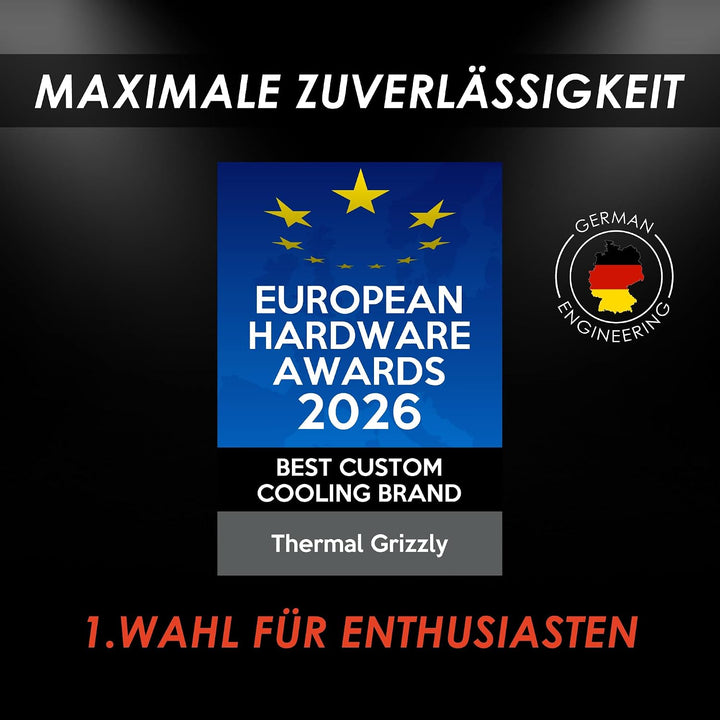Thermal Grizzly Hydronaut Pro - 30g Wärmeleitpaste - silikonfrei, herausragende Wärmeleitfähigkeit u
