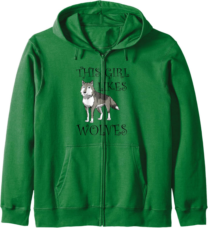 Natur Wald Tier Niedlich Wolf Wildlife Kapuzenjacke