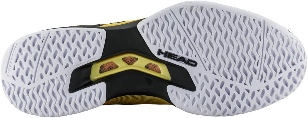 HEAD Herren Sprint Pro 3.5 Men Tennisschuhe 43 EU Banana Schwarz, 43 EU Banana Schwarz