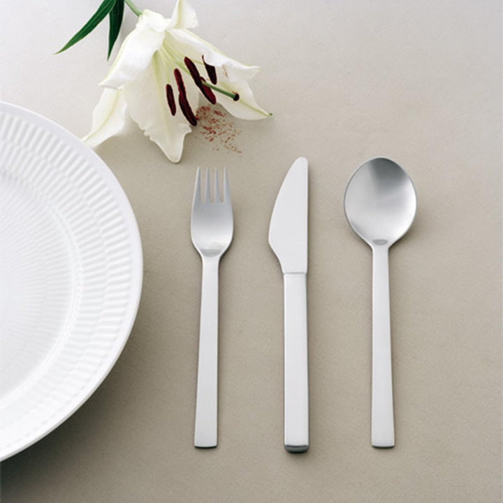 Georg Jensen GJ 106239 New York Besteck 4 Stück Matt, Edelstahl, stainless steel, 4 x 19 x 26,2 cm