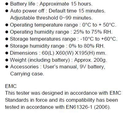 LATNEX HF-B3G Triple Axis HF RF Power Meter Analysegerät und Detektor Messen EMF cell phones-smart m