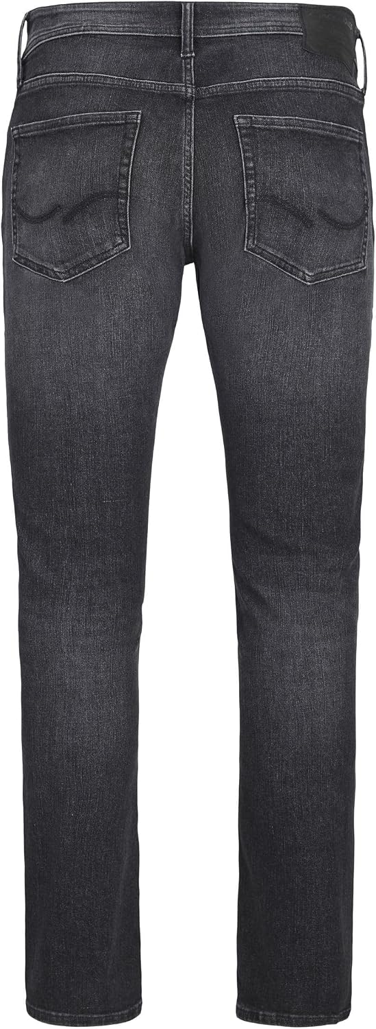 JACK &amp; JONES Male Tapered Fit Jeans Plus Size JJIMIKE JJORIGINAL SQ 270 NOOS PLS Tapered Fit Jeans 4