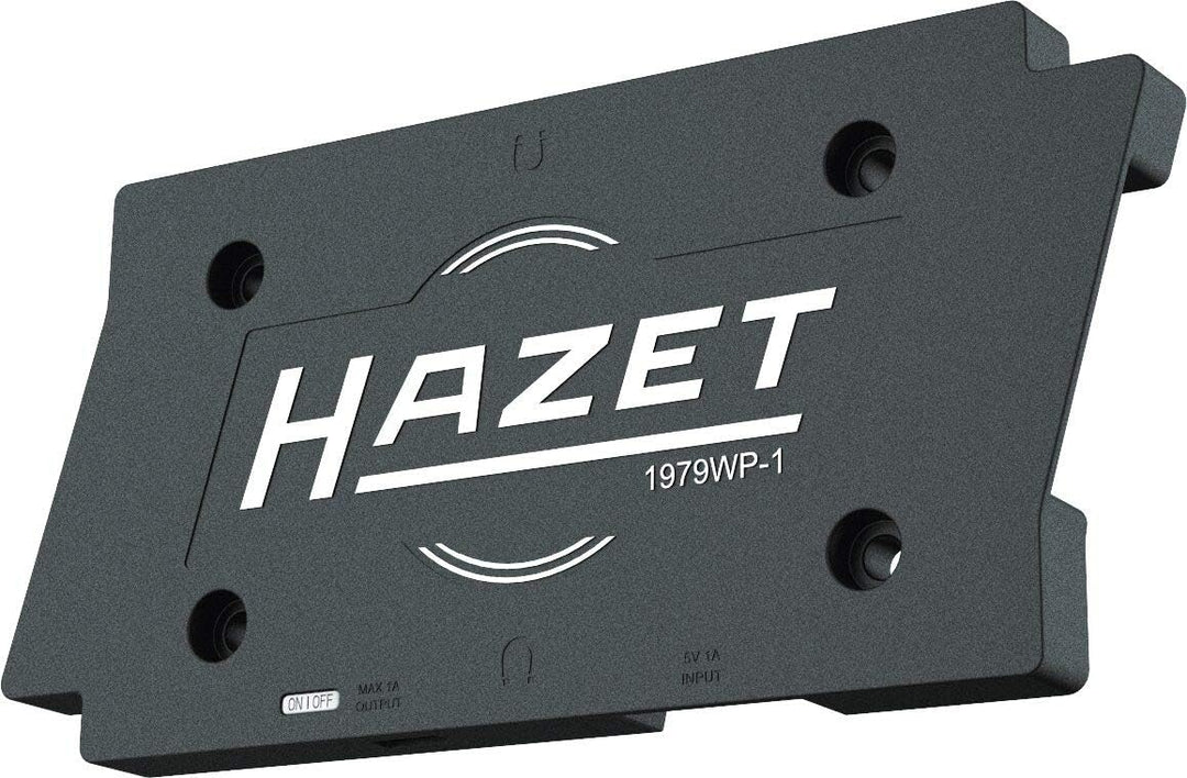 Hazet Wireless Charging Pad (kabelloses Laden Lampe) 1979WP-1, schwarz Charging Pad für eine Lampe,