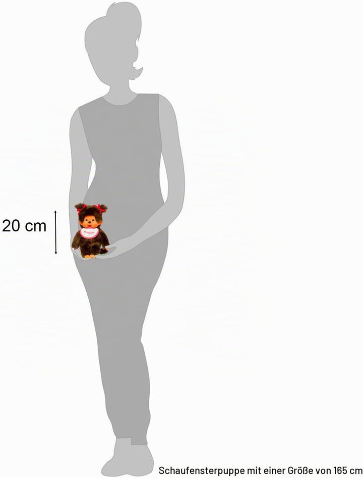 Monchhichi 25555 a Toy, Rose