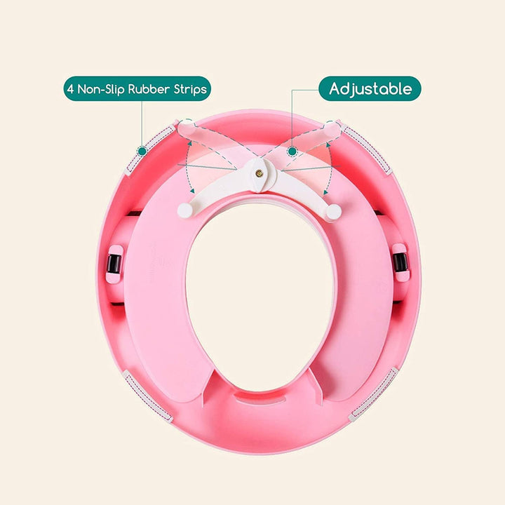 Kinder Toilettensitz WC-Sitz für Junge und Mädchen Kindertoilettensitz für Kissengriff und Rückenleh