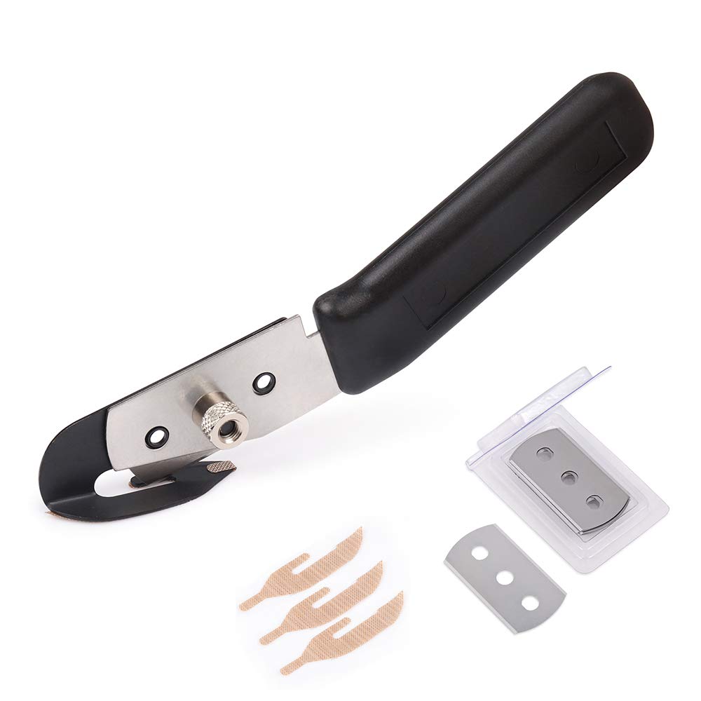 Professionelle Folienschneider Sicherheitsmesser mit Extra 3 STK. PTFE Beschichtung Aufkleber, 10 ST