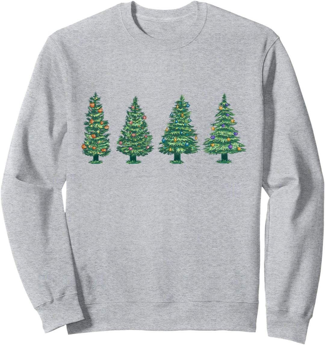 Weihnachtsbaum Happy Christmas X-Mas Weihnachten Sweatshirt