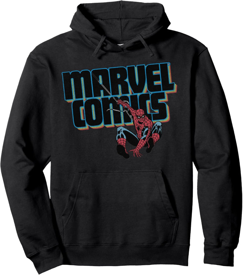 Marvel Comics Spider-Man Classic Web Sling Logo Pullover Hoodie
