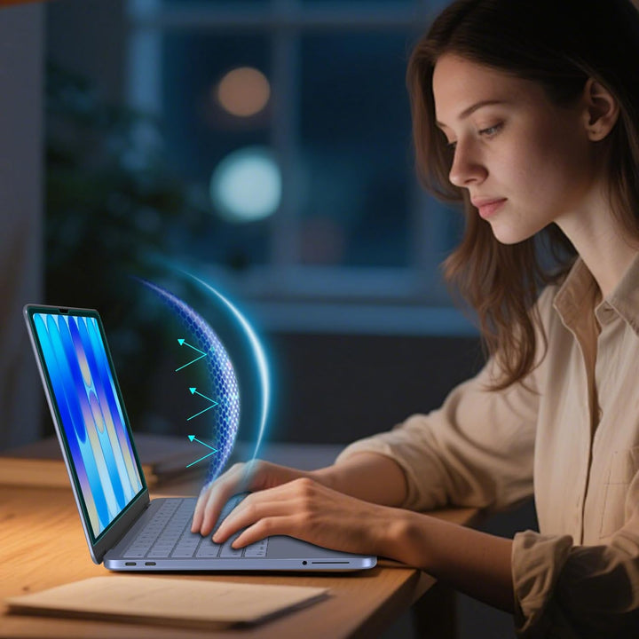 PYS 2 Stück Anti Blaulicht Schutzfolie für MacBook Neo 13 Zoll 2026 A18 Pro Chip veröffentlicht Anti
