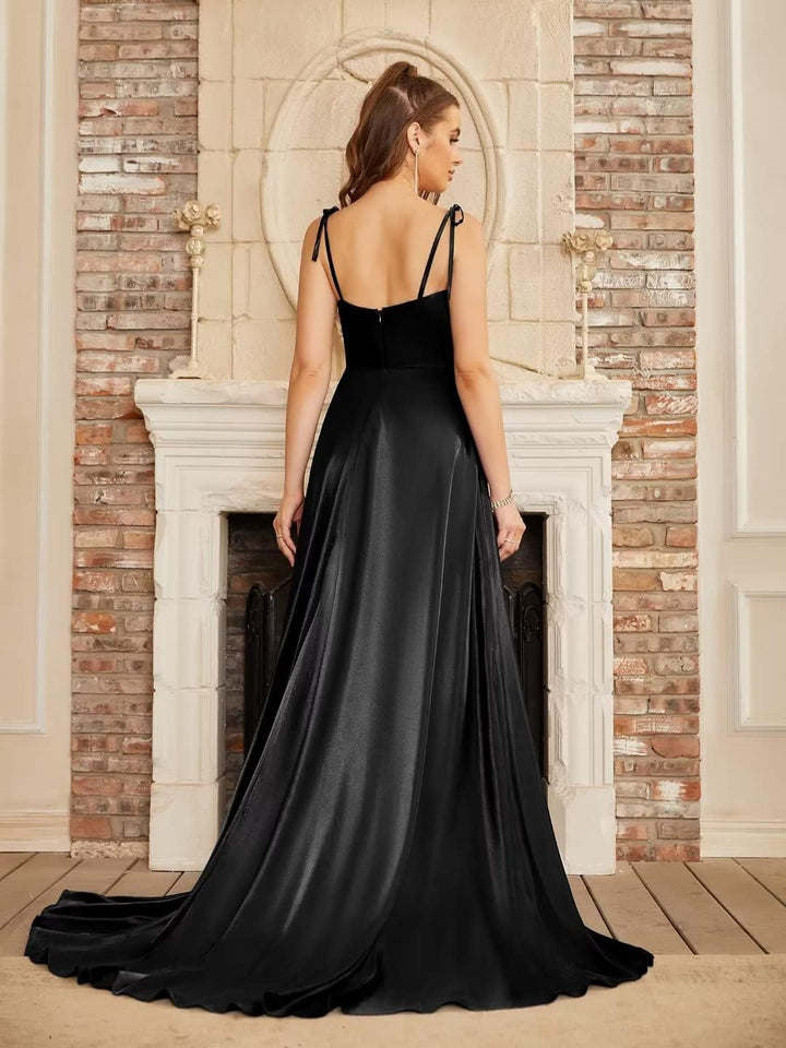 Babyonline D.R.E.S.S. Abendkleid, lang, grosse Grösse, Schlitz, sexy, rückenfrei, schick, elegant, G