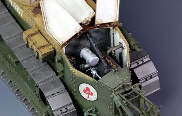 Meng-Model TS-008 - French FT-17 Light Tank, Cast Turret Panzer